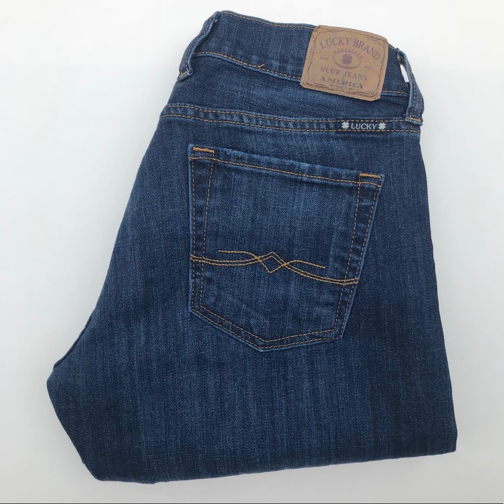 Lucky Brand Sienna Tomboy medium wash Jeans Sz 24